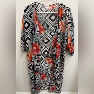 Lularoe Kimono Cardigan floral